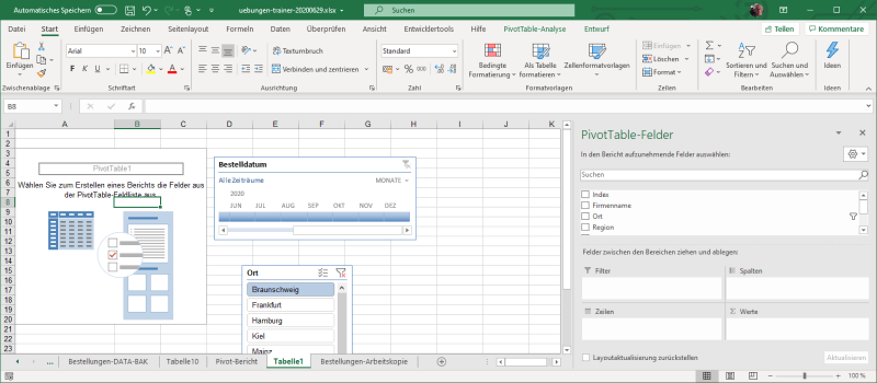 Excel Aufbau - Pivot 800px