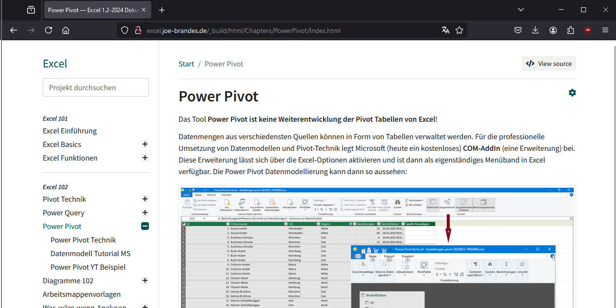 Power Pivot