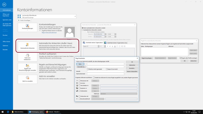 groupware abwesenheitsnotiz
