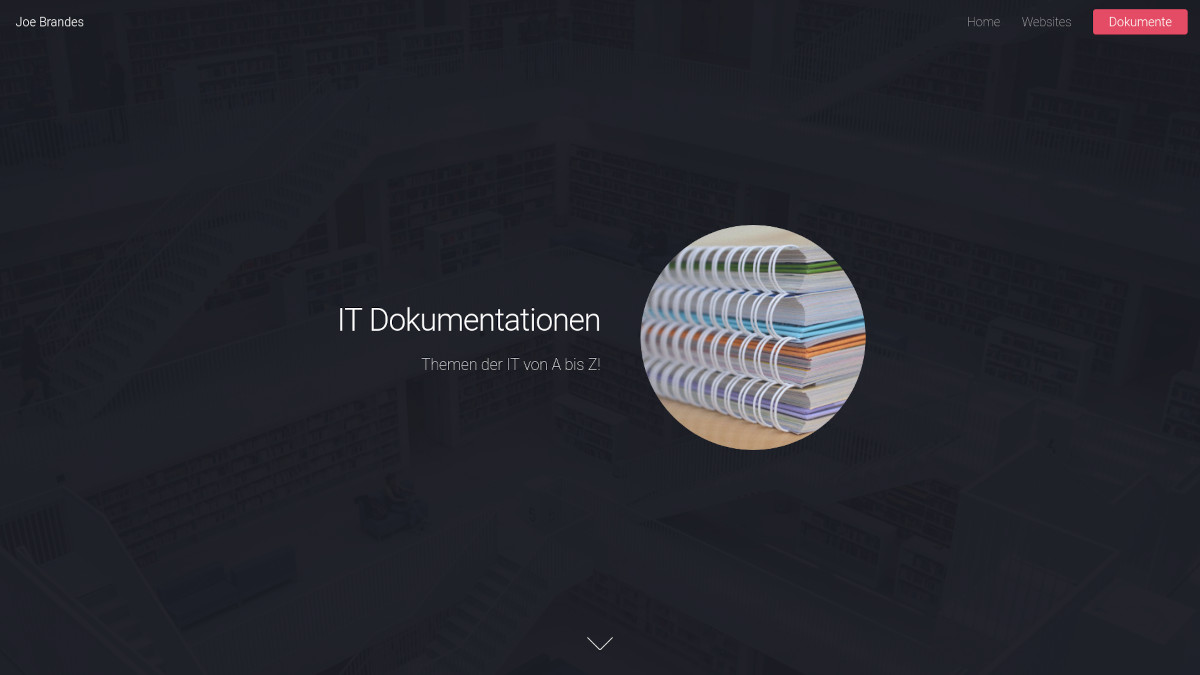 reStructuredText IT Dokumentationen auf it.joe-brandes.de