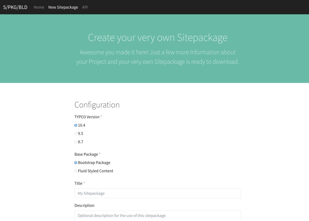 sitepackagebuilder 1000px